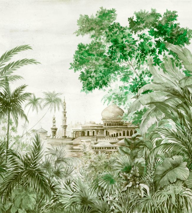 Taj Mahal Mural by Coordonne Aloe