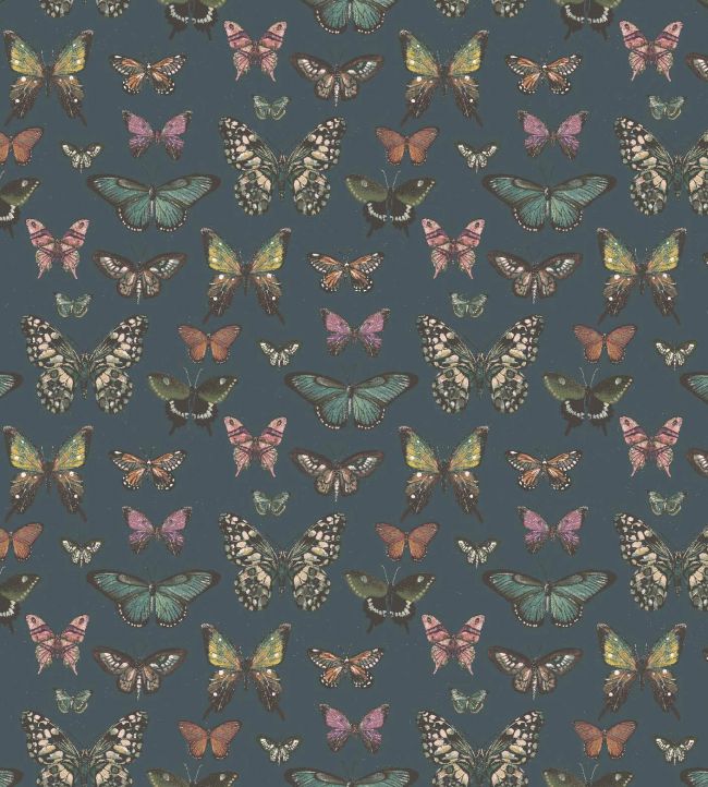 Taman Wallpaper by Arley House Navy