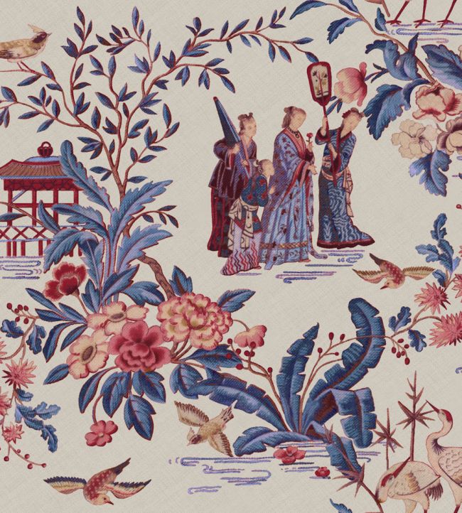 Tang Walk Wallpaper by Coordonne Nacre