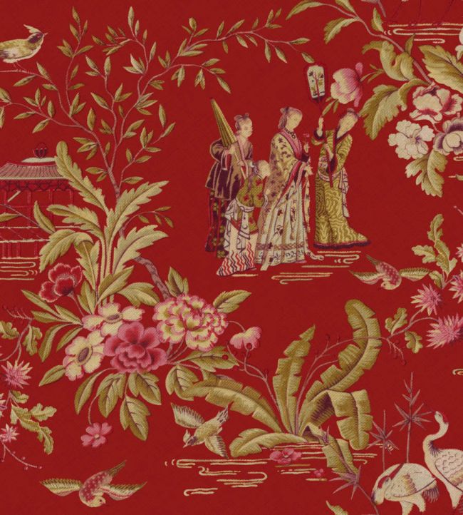 Tang Walk Wallpaper by Coordonne Ruby