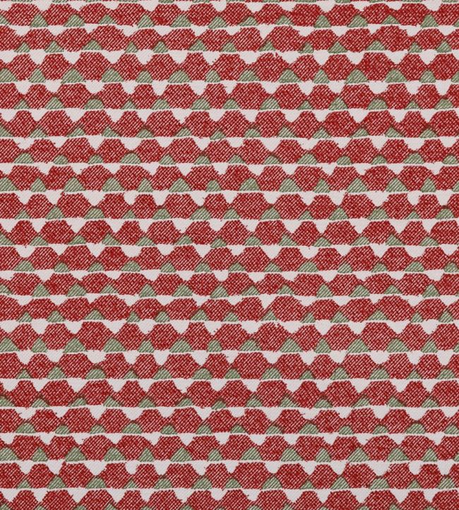 Tara Fabric in Raspberry by Fermoie | Jane Clayton