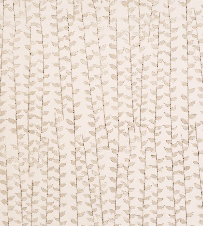 Tea Trail Fabric by Christopher Farr Cloth Natural