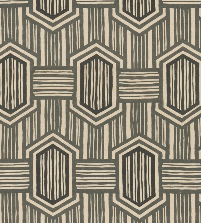 Nala Fabric by Threads Charcoal
