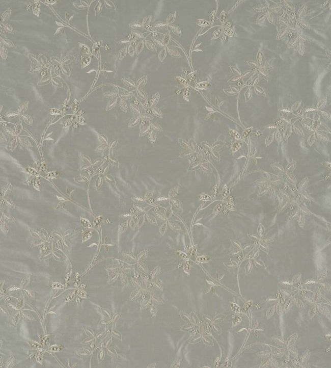 Trailing Tree Silk Fabric by James Hare Grey