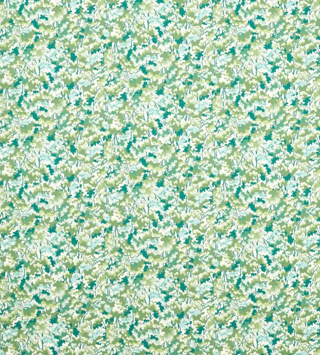 Tree Tops Fabric by Harlequin Forest/Kelly/Aqua
