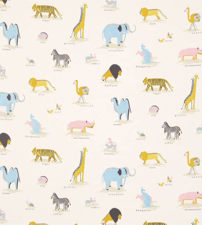 Two by Two Fabric by Sanderson Neapolitan