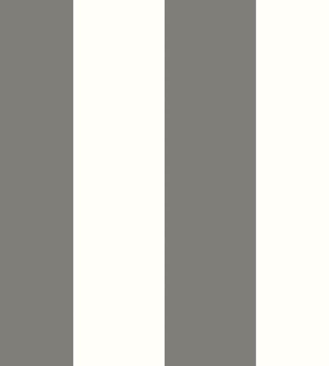 Wide Stripe Wallpaper by Ohpopsi Charcoal