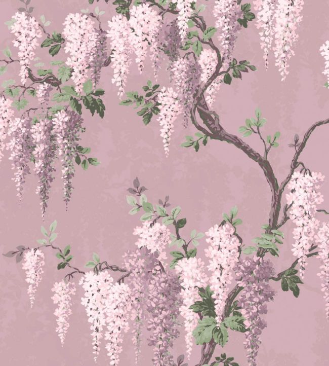 Wisteria Fabric in Deep Lavender by Woodchip & Magnolia | Jane Clayton