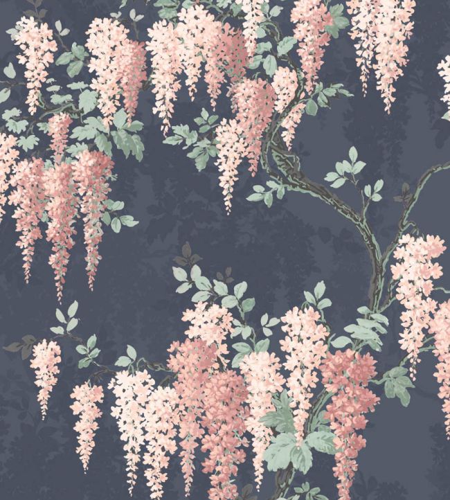 Wisteria Fabric by Woodchip & Magnolia Midnight Mint
