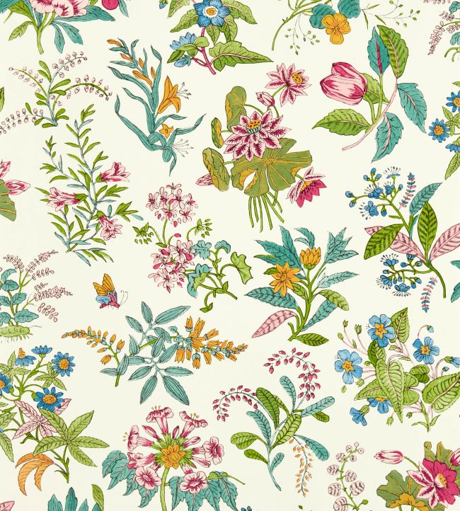 Woodland Floral Wallpaper by Harlequin Peridot/Ruby/Pearl