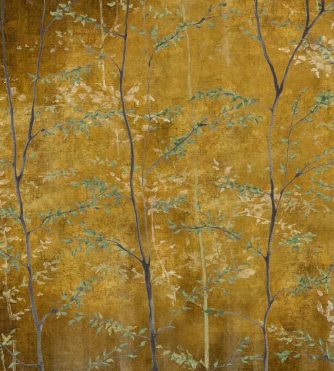 Woods Mural by Coordonne Gold