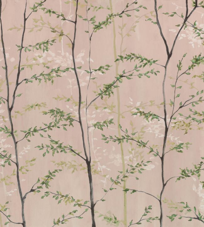 Woods Mural by Coordonne Pink