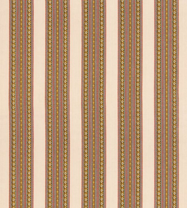 Worlds Apart Fabric by GP & J Baker Aqua/Ochre