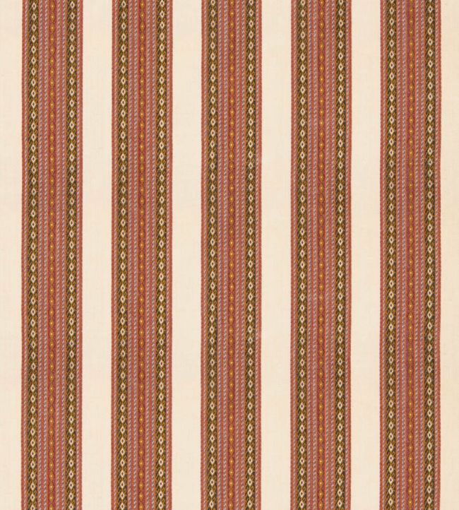 Worlds Apart Fabric by GP & J Baker Fuchsia/Ochre