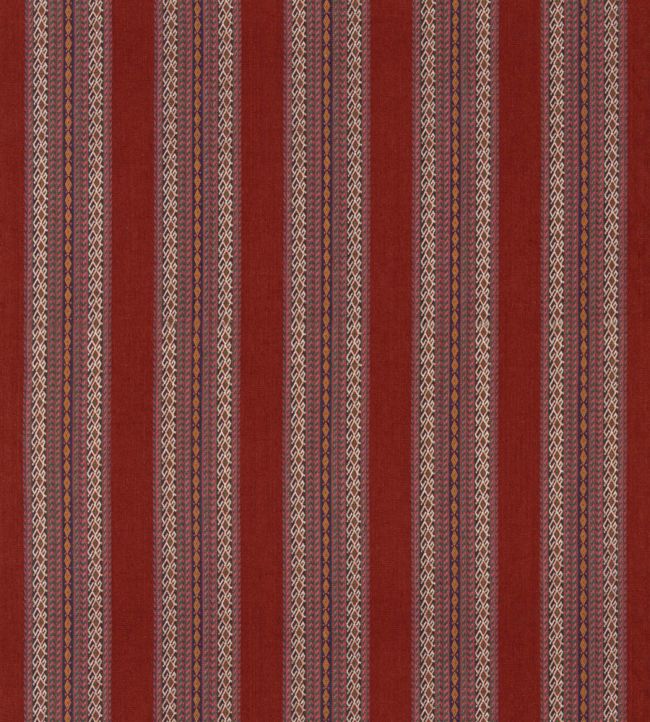Worlds Apart Fabric by GP & J Baker Plum