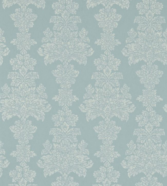 Katarina Wallpaper in Aqua by Zoffany Jane Clayton