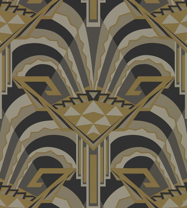 Conway Wallpaper by Zoffany Antique Bronze