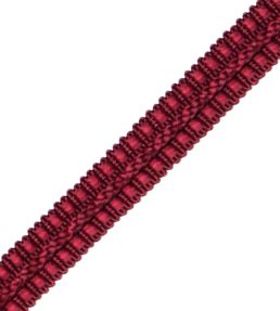 1/2" Le Jardin Silk Gimp Trimming by Samuel & Sons Burgundy