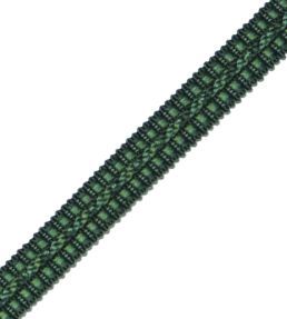 1/2" Le Jardin Silk Gimp Trimming by Samuel & Sons Forest