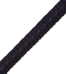 1/2" Le Jardin Silk Gimp Trimming by Samuel & Sons Midnight