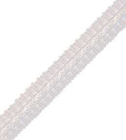 1/2" Le Jardin Silk Gimp Trimming by Samuel & Sons Silver