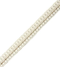 1/2" Le Jardin Silk Gimp Trimming by Samuel & Sons Snow