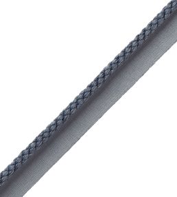 6mm Cambridge Cord With Tape Trimming by Samuel & Sons Blue Wonder