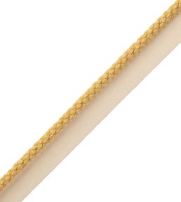 6mm Cambridge Cord With Tape Trimming by Samuel & Sons Corn