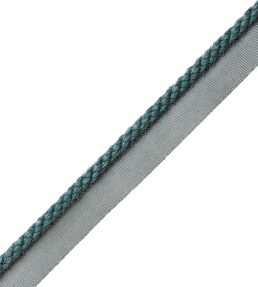 6mm Cambridge Cord With Tape Trimming by Samuel & Sons Peacock