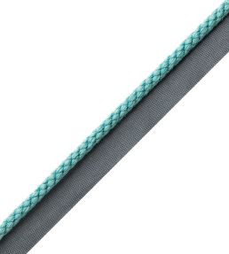 6mm Cambridge Cord With Tape Trimming by Samuel & Sons Robins Egg