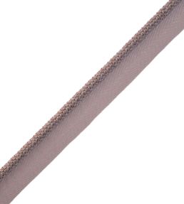 1/4" Jardin Silk Cord With Tape Trimming by Samuel & Sons Steel