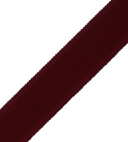38mm Cambridge Strie Braid Trimming by Samuel & Sons Bordeaux