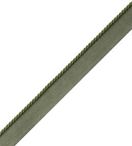 2.5mm Cambridge Cord With Tape Trimming by Samuel & Sons Basil