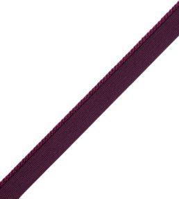 2.5mm Cambridge Cord With Tape Trimming by Samuel & Sons Boysenberry