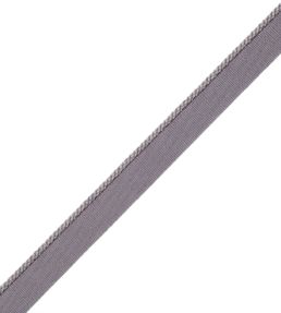 2.5mm Cambridge Cord With Tape Trimming by Samuel & Sons Flint