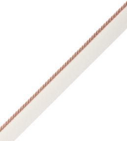 2.5mm Cambridge Cord With Tape Trimming by Samuel & Sons Peony