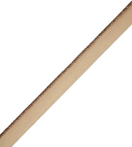 2.5mm Cambridge Cord With Tape Trimming by Samuel & Sons Pumpernickle
