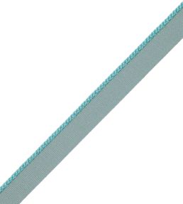 2.5mm Cambridge Cord With Tape Trimming by Samuel & Sons Robins Egg