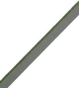 2.5mm Cambridge Cord With Tape Trimming by Samuel & Sons Spring Green