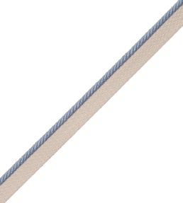 1/8" Saisons Cord With Tape Trimming by Samuel & Sons Sky