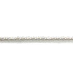 13mm Trianon Cord with Tape Trimming by Samuel & Sons Pearl