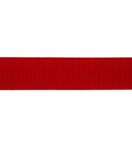 2 French Grosgrain Ribbon Trimming by Samuel & sons Crimson