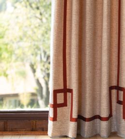 25mm Francoise Border Trimming by Samuel & sons Terra