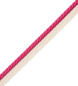 3/8" Saisons Cord With Tape Trimming by Samuel & Sons Azalea
