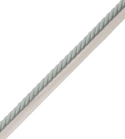 3/8" Saisons Cord With Tape Trimming by Samuel & Sons Mist
