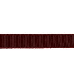 38mm Francoise Border Trimming by Samuel & sons Merlot