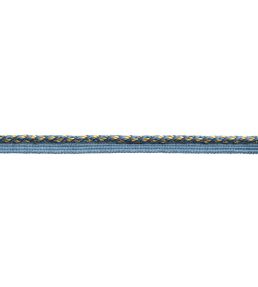 5mm Trianon Cord with Tape Trimming by Samuel & Sons Lapis