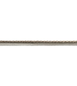 5mm Trianon Cord with Tape Trimming by Samuel & Sons Sterling