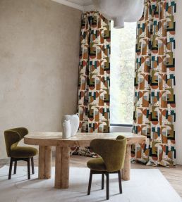 A Contretemps Fabric by Casamance Multico