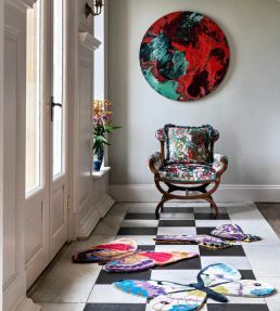 Wendy Morrison A Kaleidoscope of Papillons - Part 2 (Trio) rug Multi WM-5060410395610 Multi